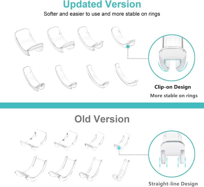 Invisible Ring Size Adjuster for Loose Rings Ring Adjuster Fit Any Rings, Assorted Sizes of Ring Sizer - Image 4