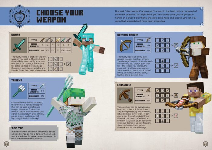 All New Official Minecraft Combat Handbook - Image 7