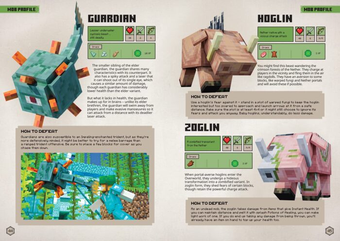 All New Official Minecraft Combat Handbook - Image 2