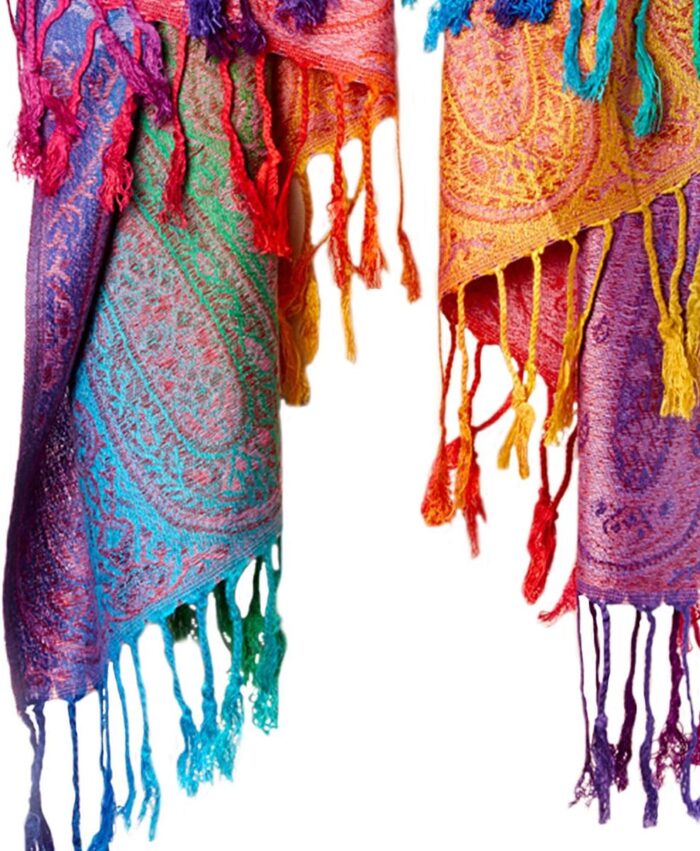 Fashion Women's Silk Scarf Luxury Satin Shawl Wraps - Image 6