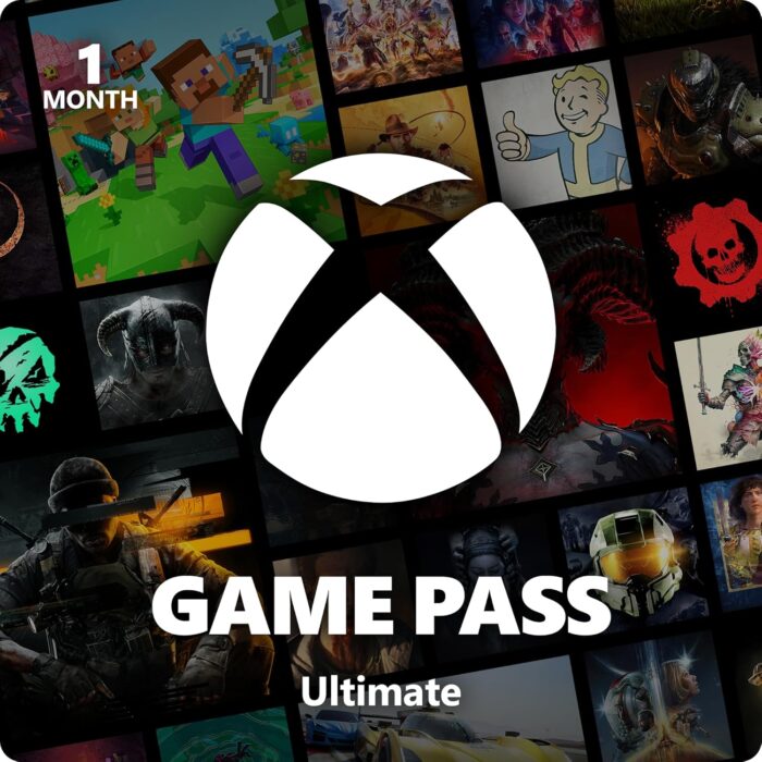 Xbox Game Pass Ultimate – 1 Month Membership – Xbox Series X|S, Xbox One, Windows, Cloud Gaming Devices [Digital Code]