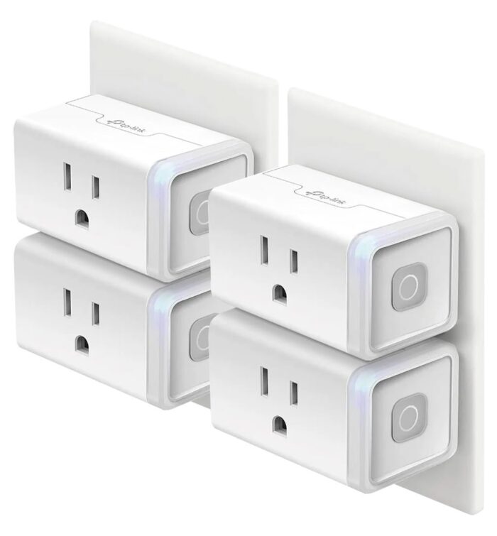 Kasa Smart Plug HS103P4, Smart Home Wi-Fi Outlet Works with Alexa, Echo, Google Home & IFTTT, No Hub Required, Remote Control, 15 Amp, UL Certified, 4-Pack, White - Image 2