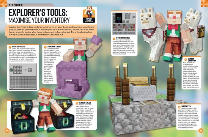 Minecraft Annual 2022: The New Official Guide Book for the Bestselling Video Game of All Time packed with Activities and Builds for Kids - Image 6